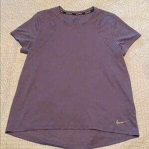 Nike Dri-FIT Running Shirt in Purple